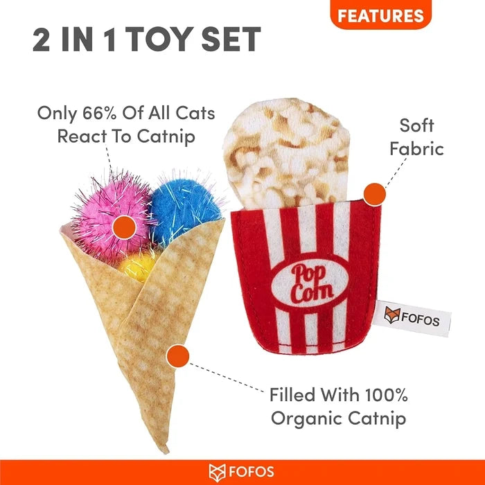 Fofos Yummy Diet Cat Plush Toys