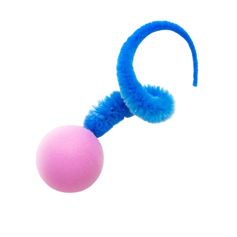 FOFOS Glow in the Dark Bouncy Ball 2 pack Cat Toy