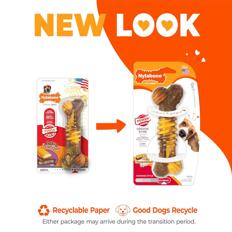 Nylabone Power Chew Flavour Frenzy Textured Bone