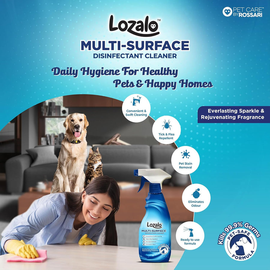 Lozalo Multi Surface Disinfectant Cleaner Spray
