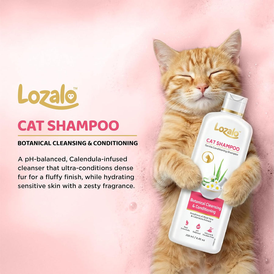 Lozalo Botanical Conditioning Cat Shampoo
