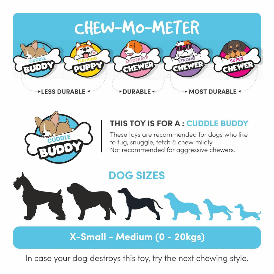 Fofos Summer Plush Toys for Dogs