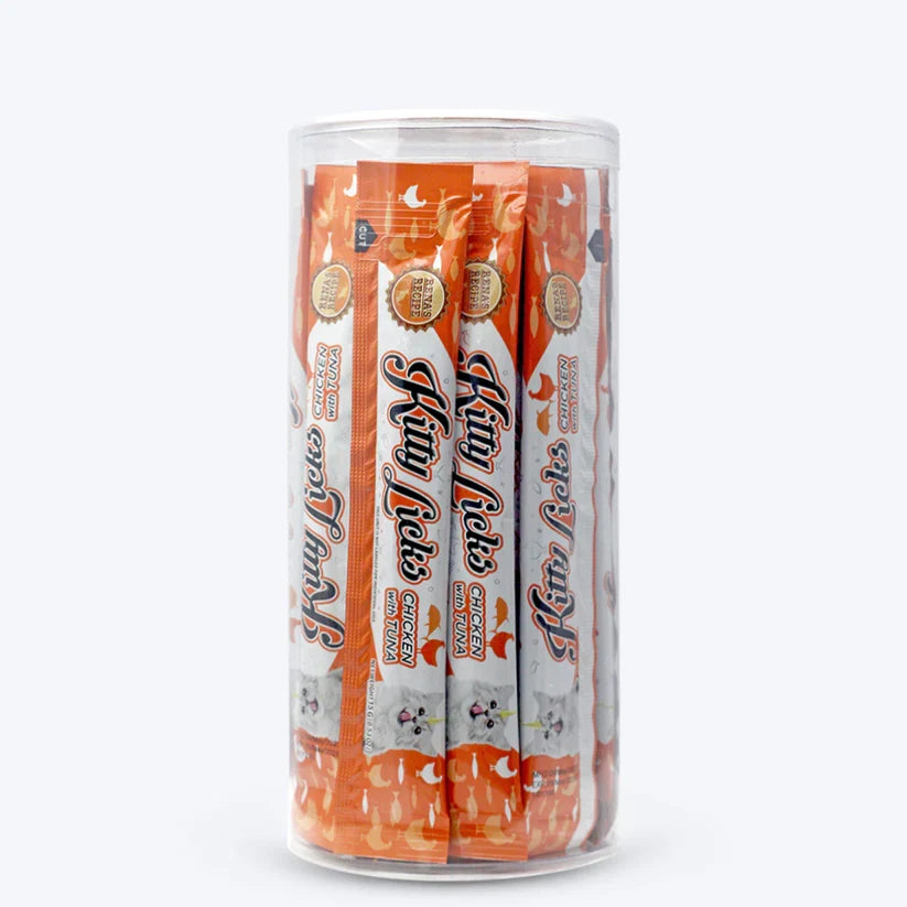 Kitty Licks Cat Creamy Treats - Tuna & Seafood
