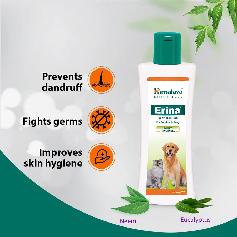 Himalaya Erina Dogs & Cats Coat Cleanser