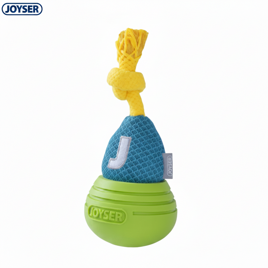 Joyser Woball Jack Plush Squeaker Dog Toy