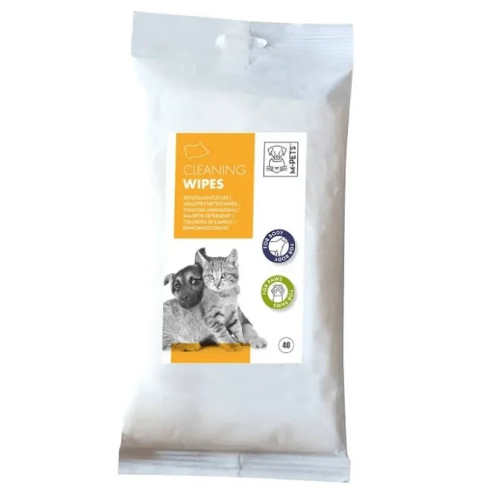 M-Pets Travel Cleaning Wipes for Dogs and Cats