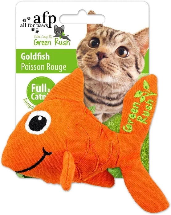 afp Green Rush Bubble Cat Nip Toys