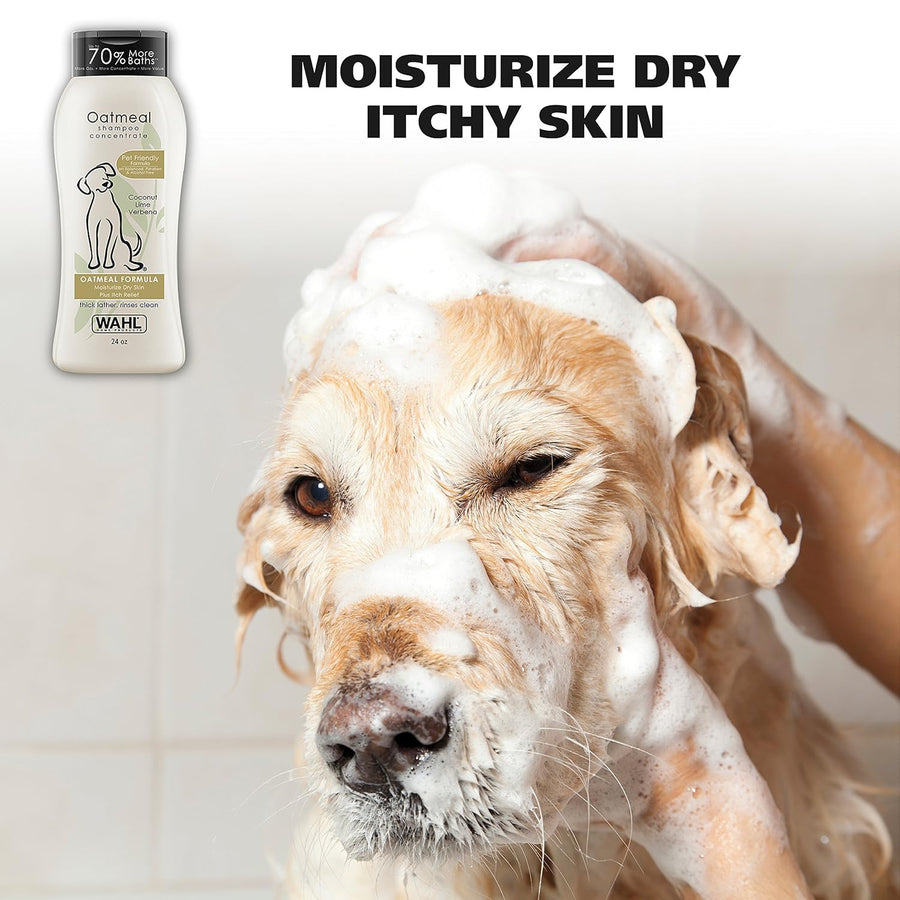 Wahl Oatmeal Dog Shampoo Concentrate Coconut Lime Verbena