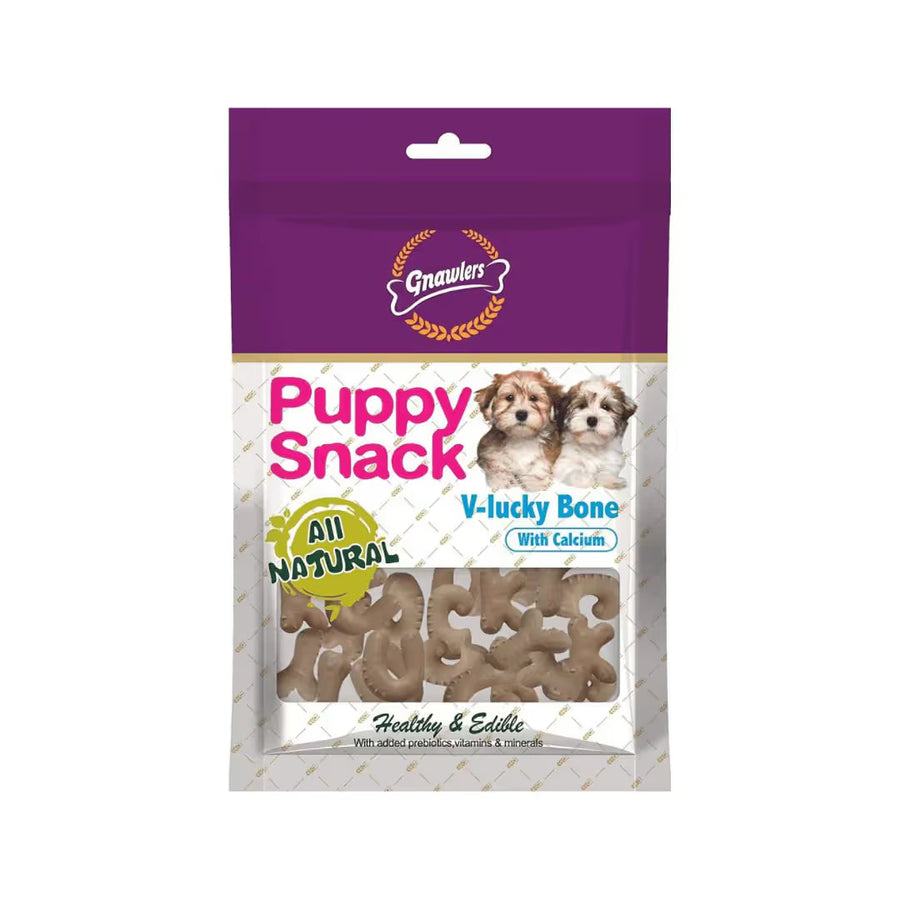 Gnawlers V Lucky Bone Calcium Milk For Dogs