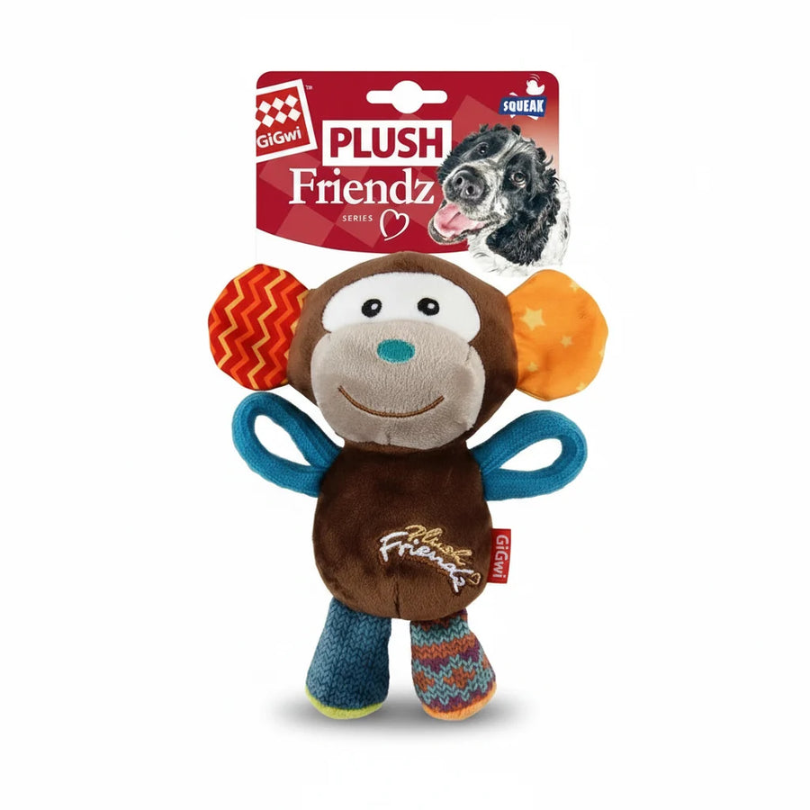 GiGwi Friendz with Squeaker Plush Toy for Dogs