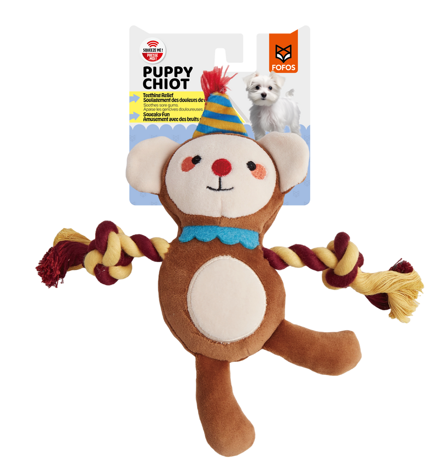 FOFOS Fluffy Puppy Toy