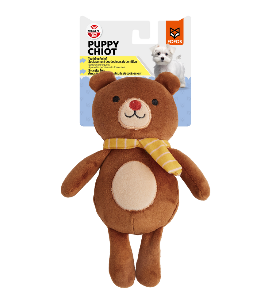 FOFOS Fluffy Puppy Toy