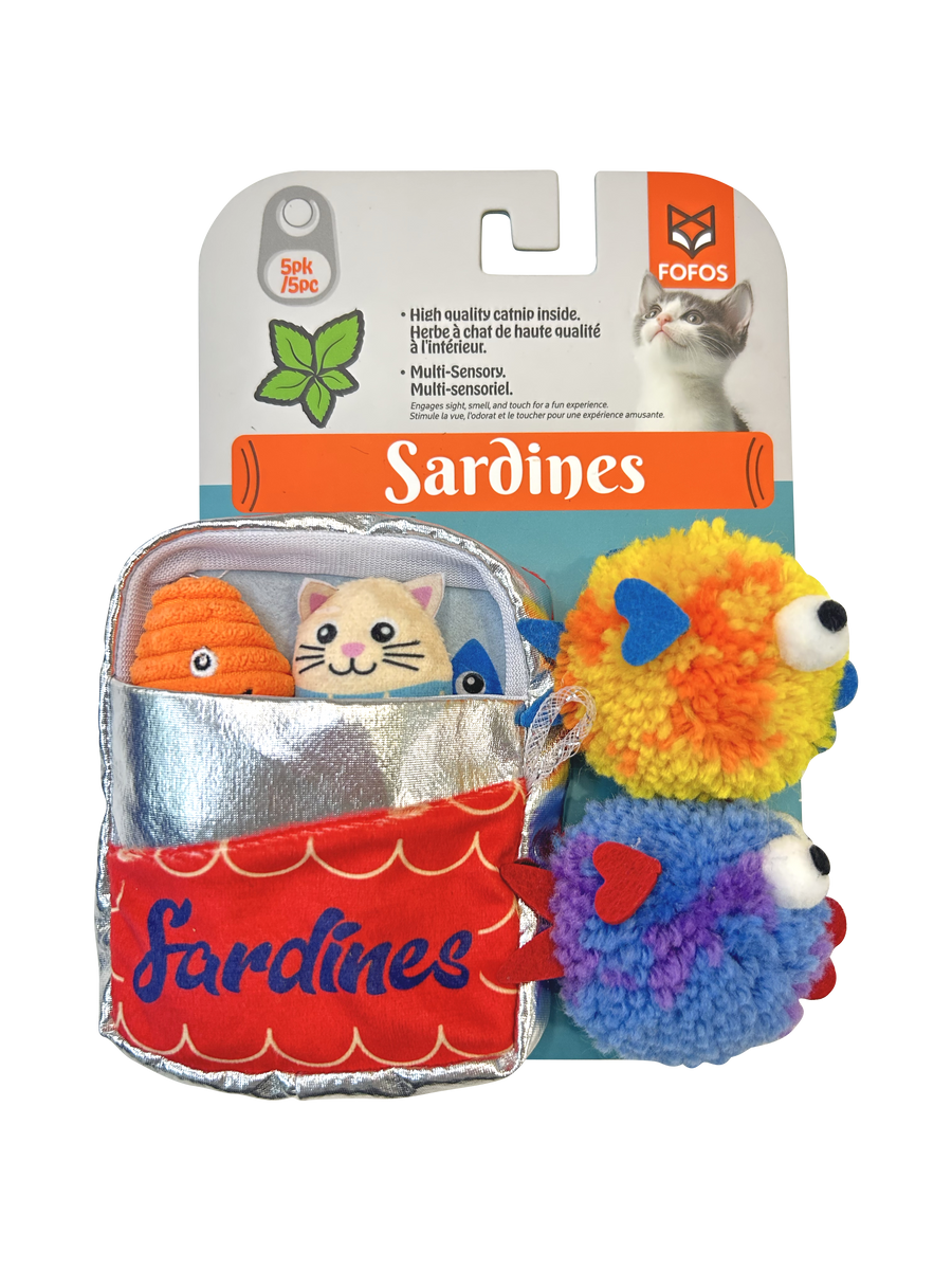 Fofos Sardine Cat Toy Fish