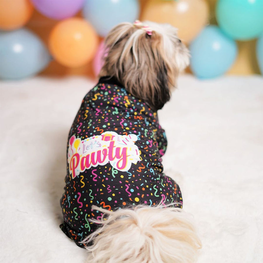 Pets Way Black Birthday T-Shirt for Dogs
