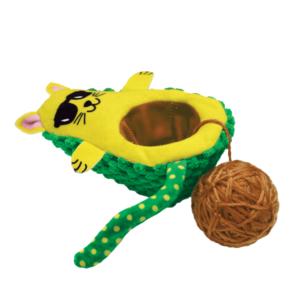 Kong Wrangler Avocato Toy for Cats