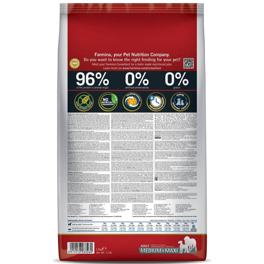 N&D Chicken Pumpkin Medium & Maxi Adult Dog Dry Food