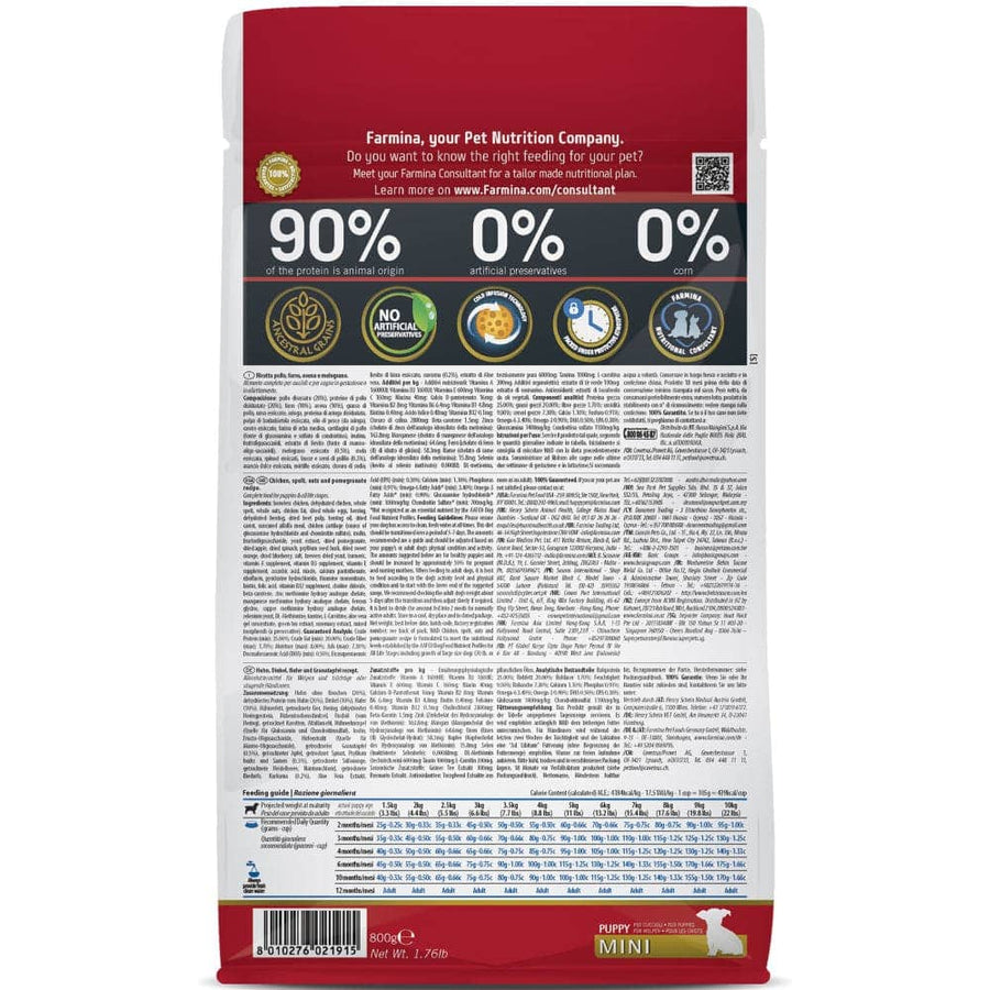 N&D Ancestral Grain Chicken & Pomegranate Mini Puppy Dry Food