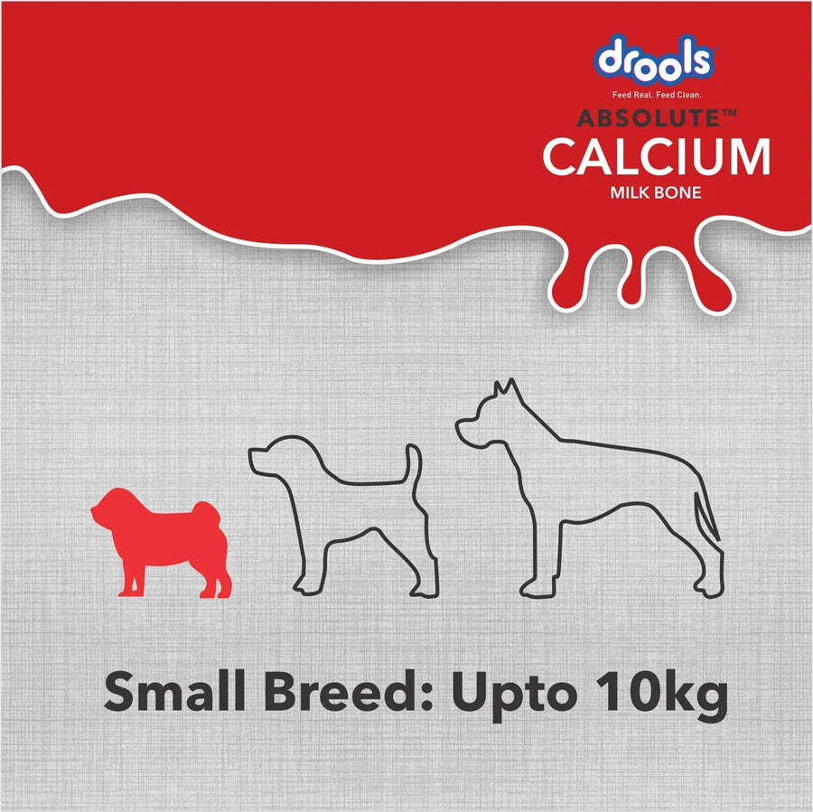 Drools Absolute Calcium Milk Bone Small Breed Dogs