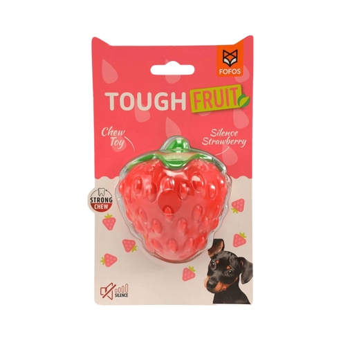 Fofos Fruity Bites Silence Strawberry Chew Toy