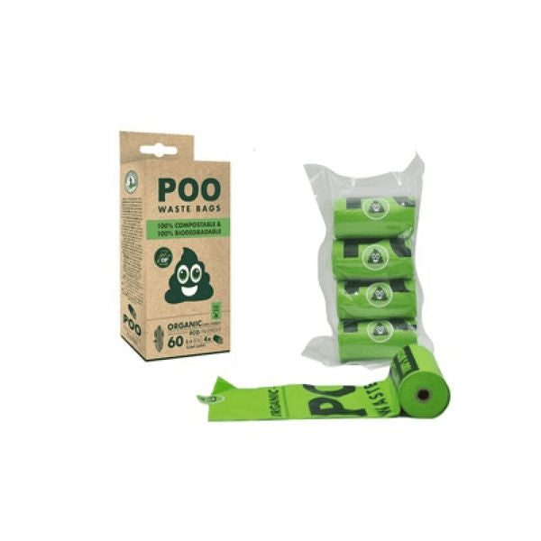 M Pets Poo 100% Compostable & Biodegradable Waste Bags