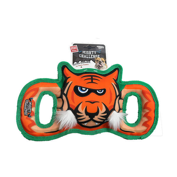 GiGwi Mighty Challenge Tiger Toy for Dogs
