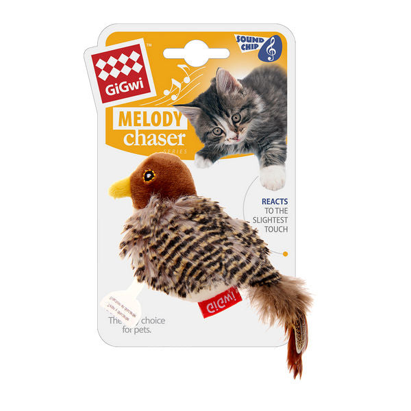 GiGwi Melody Chaser Bird Toy for Cats