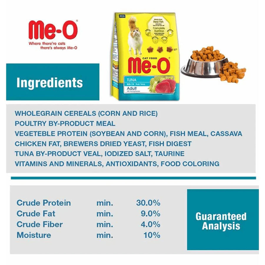 Me-O Tuna Adult Cats Dry Food