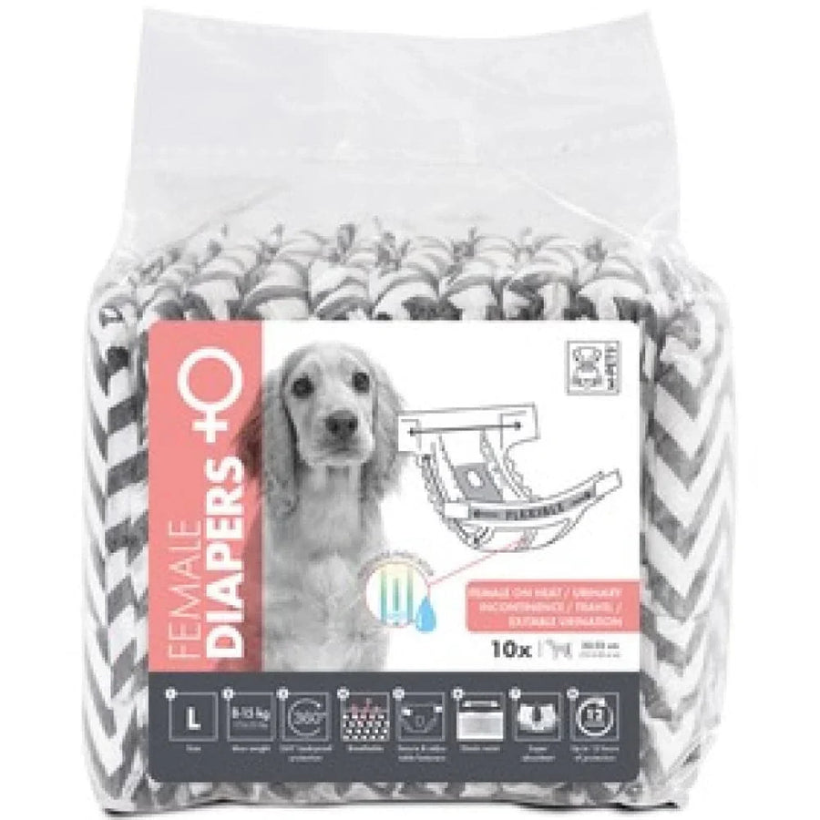 M Pets Diapers for Female Dogs XXL