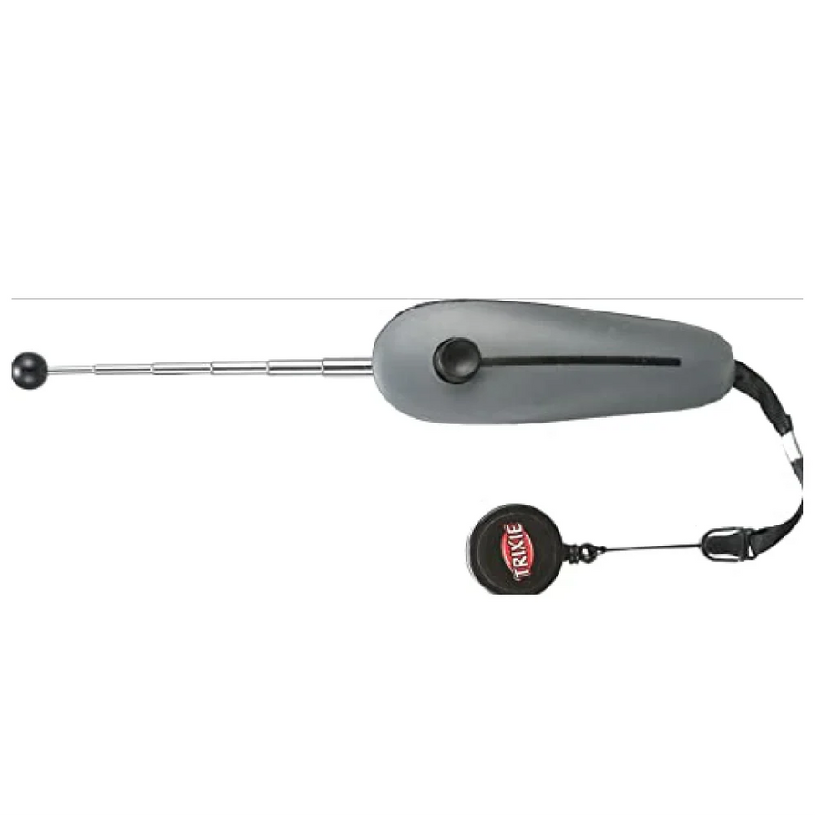 Trixie Target Stick with Clicker Button Retractable Toy for Dogs and Cats
