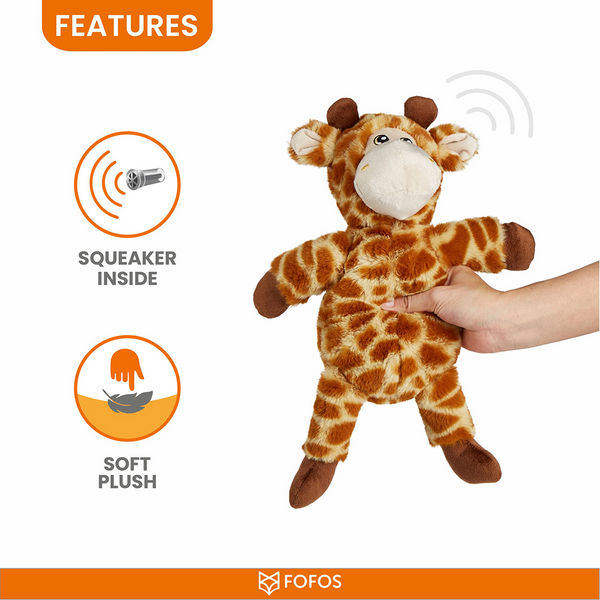 Fofos Wildlife Plush Toy for Dogs