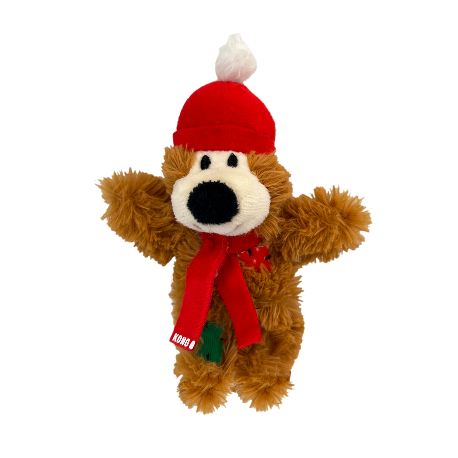 Kong Holiday Softies Bear Cat Toy