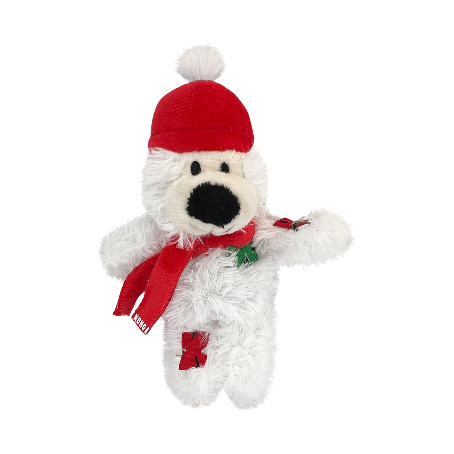 Kong Holiday Softies Bear Cat Toy
