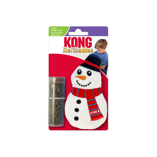 Kong Refillables Snowman Toy for Cats