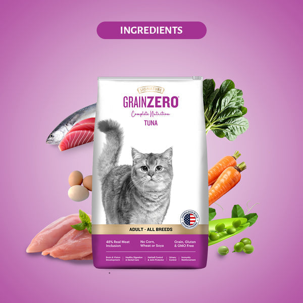 Grain Zero Tuna Adult Cat Dry Food