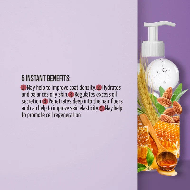 Tauro Pro Line Ultra Natural Care Volume Boost Shampoo for Dogs and Cats Coat
