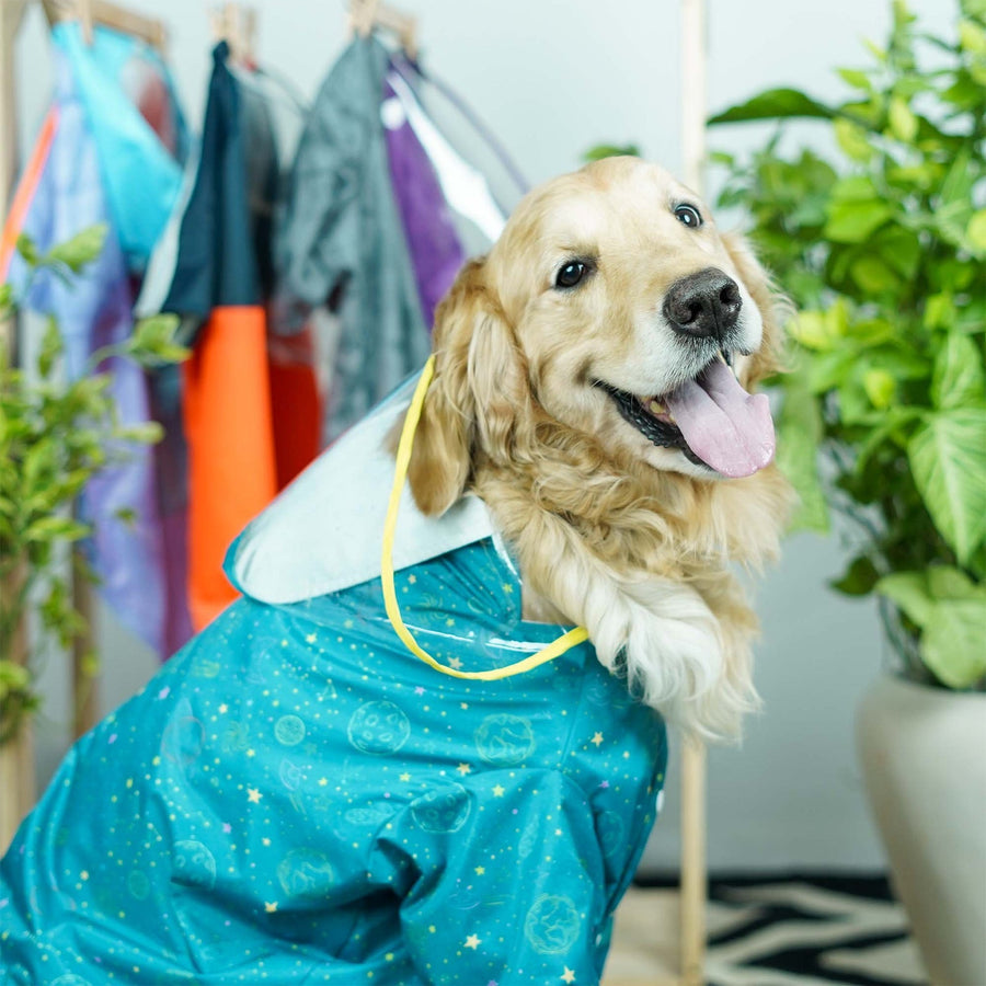 Pets Way Furcast Spaceship Raincoat for Dogs