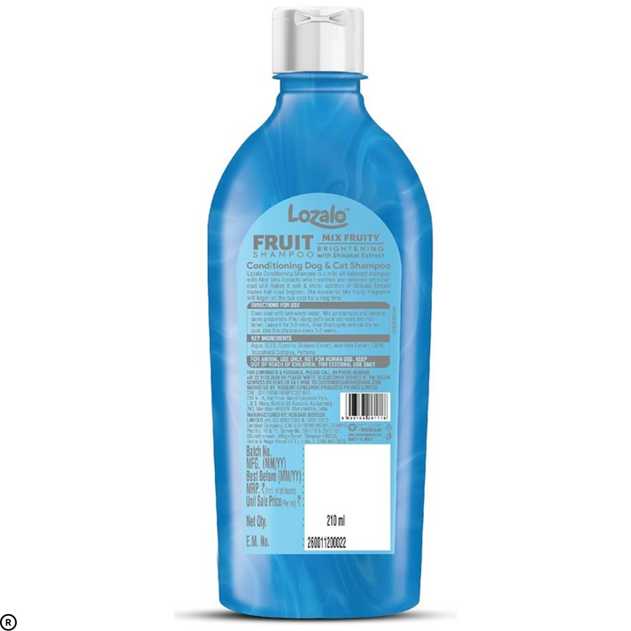 Lozalo Fruit Pet Shampoo Mix Fruit