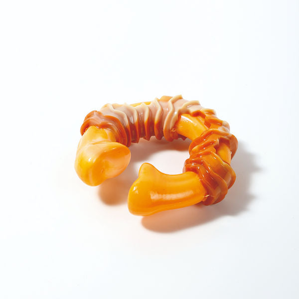 M-Pets Carnivore Ring Bone Bacon Scented Chew Toy for Dogs