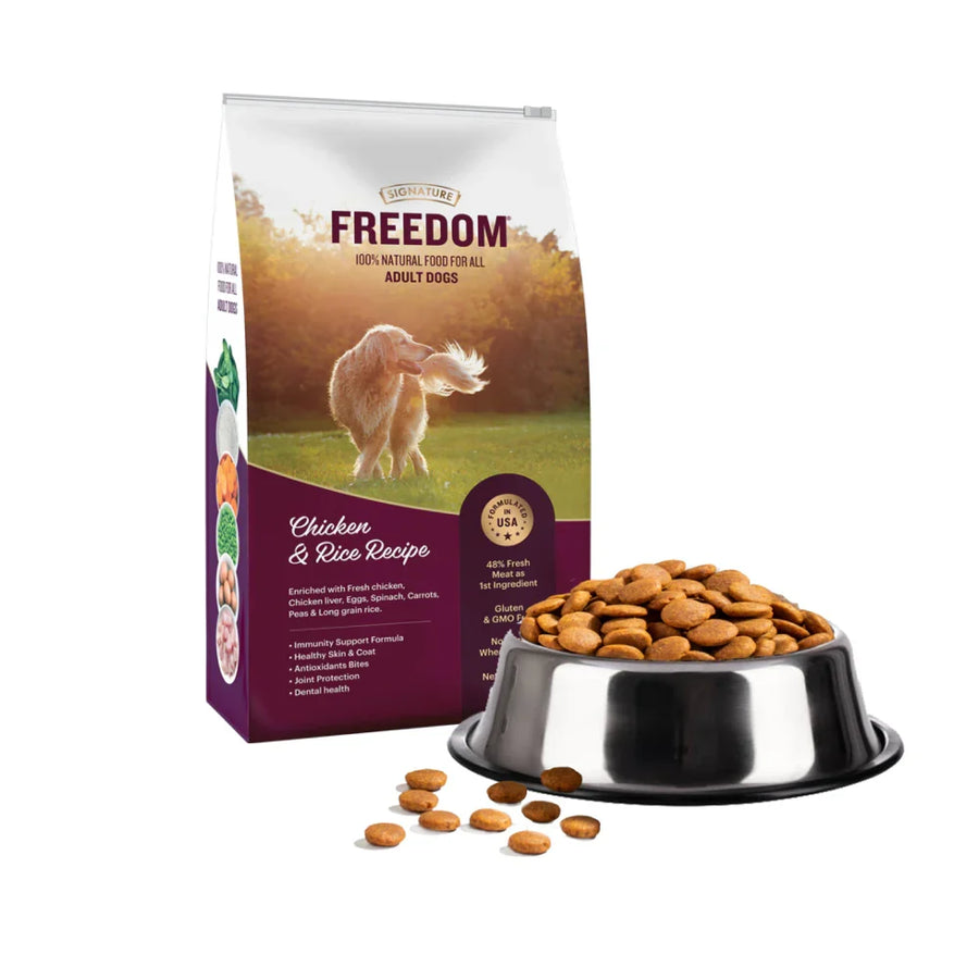 Signature Freedom Chicken & Rice Adult Dog Dry Food