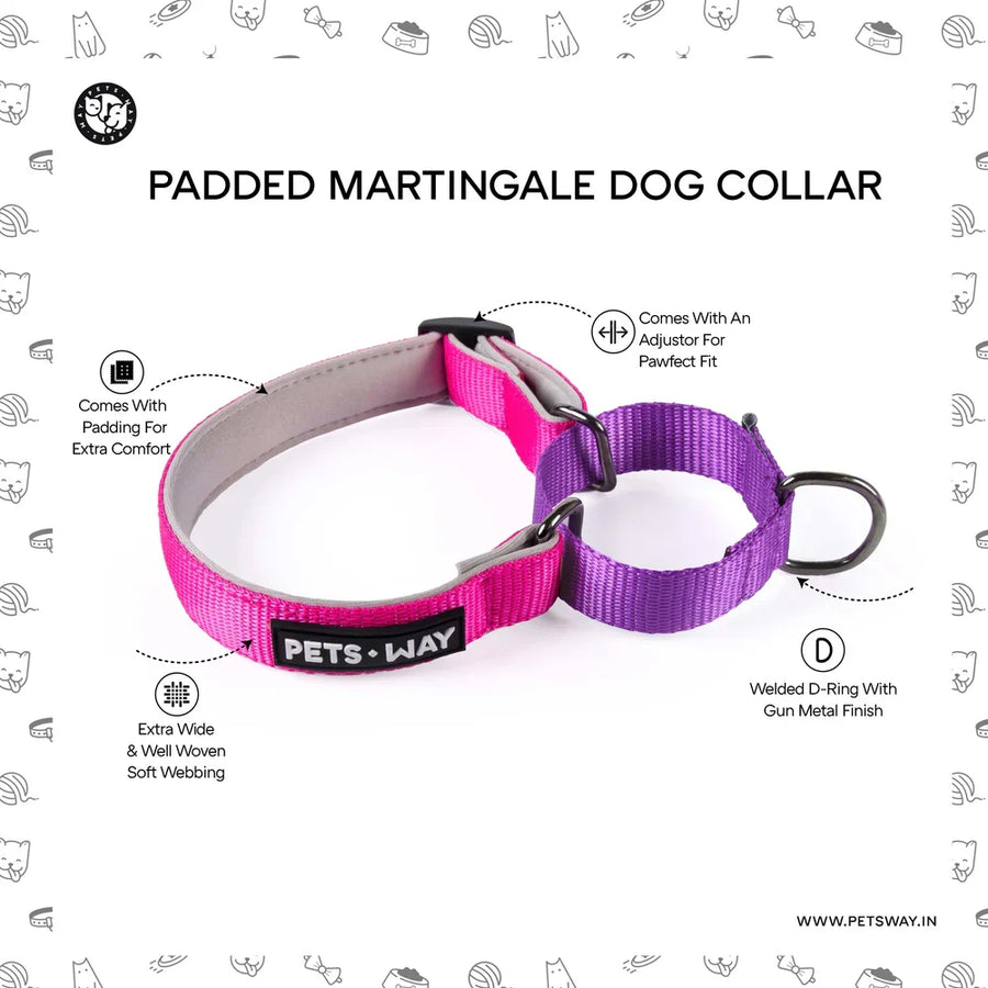 Pets Way Martingale No Choke Collar For Dogs