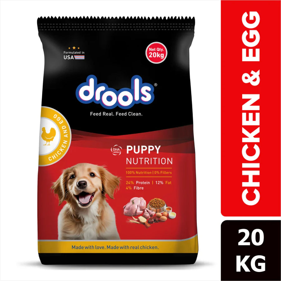 Drools Chicken and Egg Flavour Puppy Dry Food