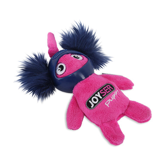 Joyser Puppy Squirrel with Helmet Soft Plush Dog Toy