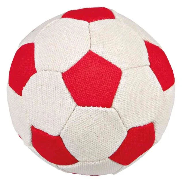 Trixie Soft Soccer soundless canvas Toy Balls for Dogs