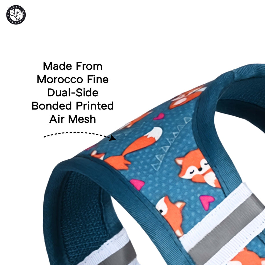 Pets Way Fruity Printed Mesh Harness for Small Dogs
