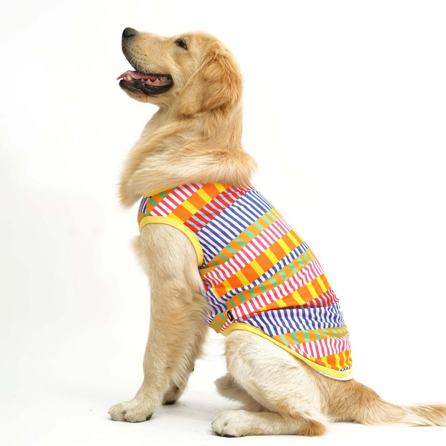 Pets Way Retro Printed Vest for Dogs