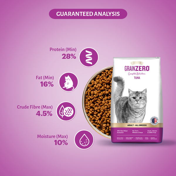 Grain Zero Tuna Adult Cat Dry Food