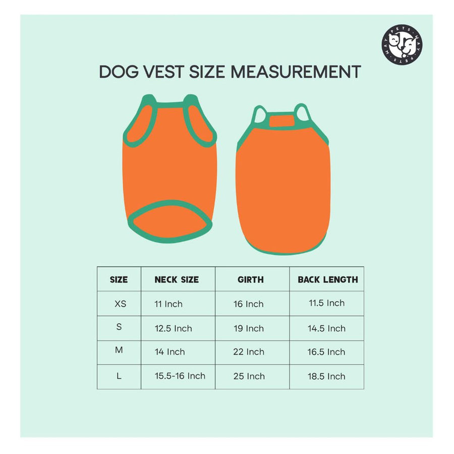 Pets Way Solid Sunshine Little Dreamer Vest for Dogs
