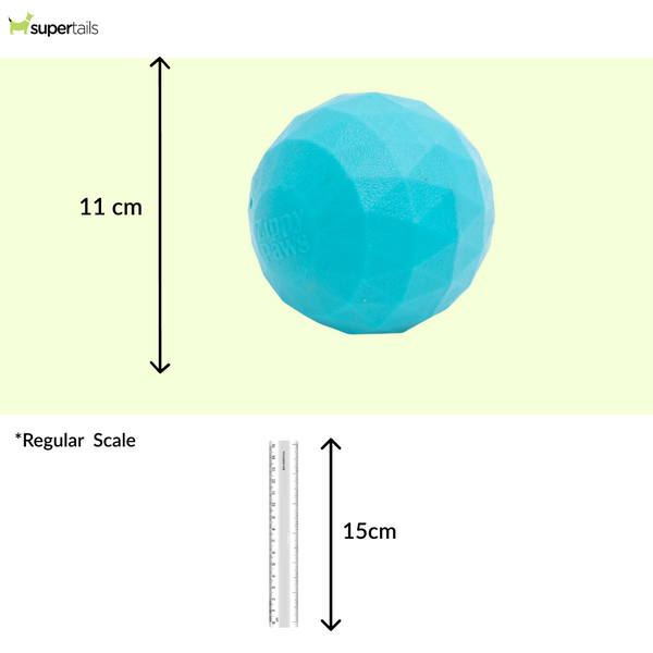Zippy Paws ZippyTuff Waggle Ball Jumbo Plush Toy for Dogs