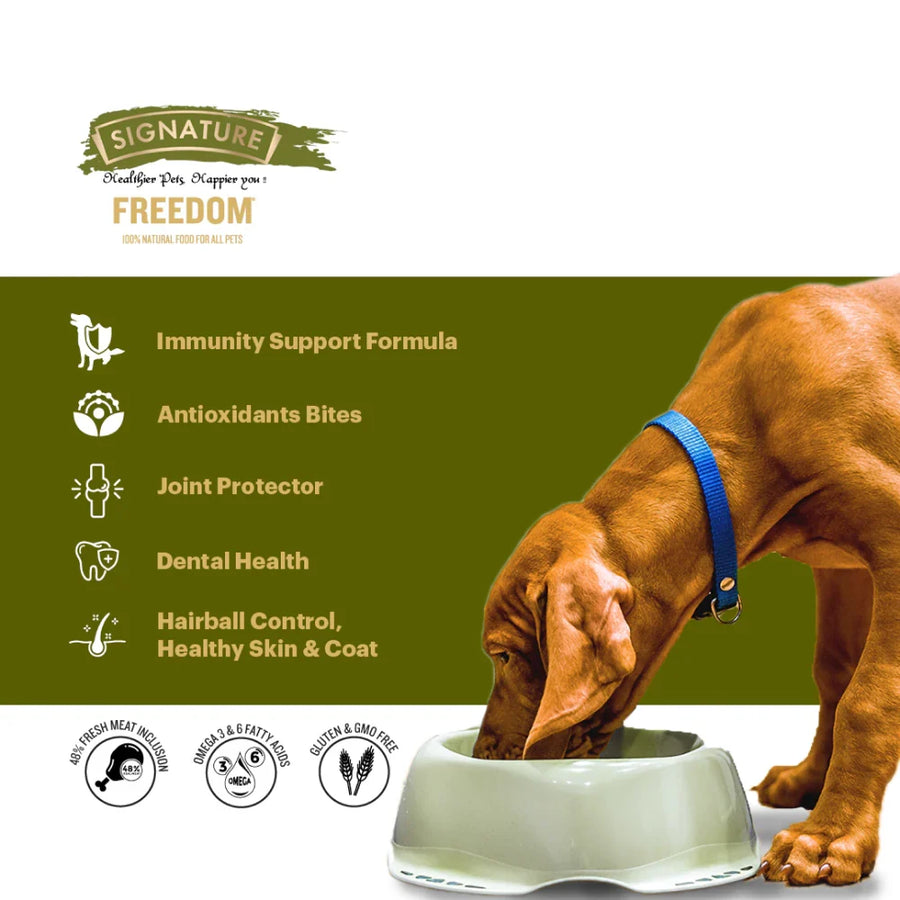 Signature Freedom Chicken & Rice Starter Mother & Puppy Dry Food