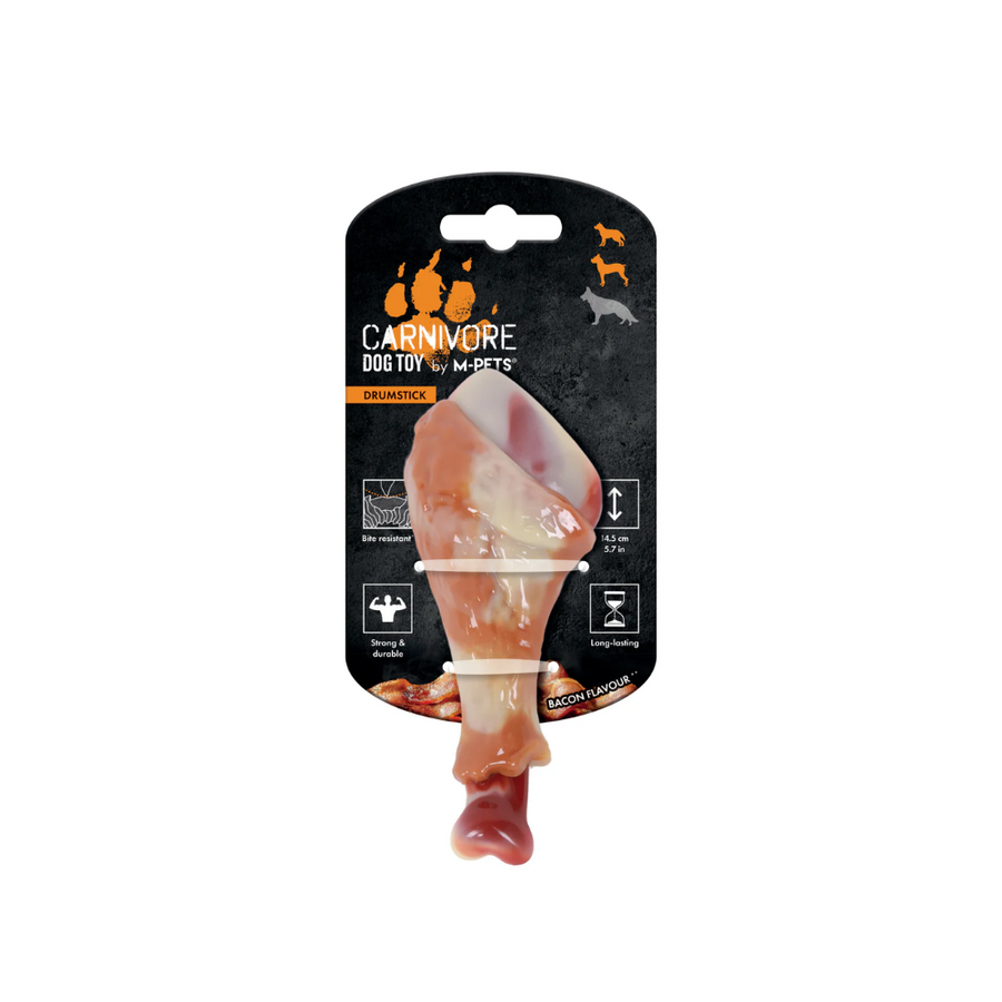 M-Pets Carnivore Bacon Scented Chew Toy for Dogs